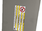 Ford B-Max (JK) Baujahr 2013 Sonnenblende Rechts OEM-Teilenummer 2014564